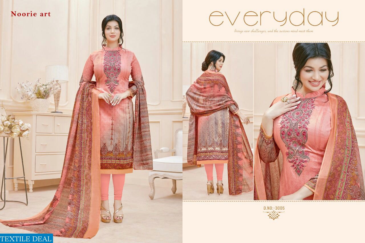 noorie art maheera Wholesale Casual Dress material